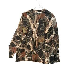 No Boundaries Mossy Oak Long Sleeve Shirt Mens Large